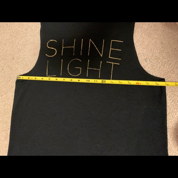 Spiritual Gangster “Shine Light” black tank - Picture 6 of 7